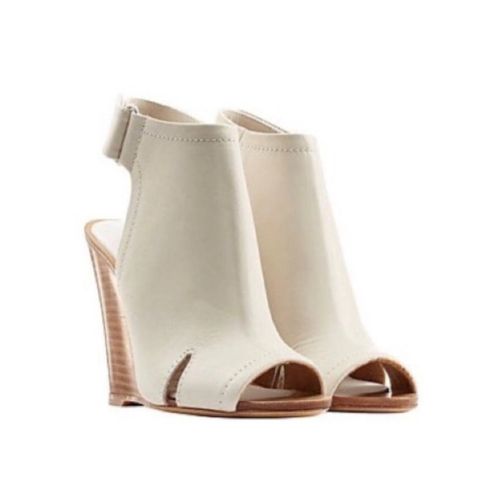 Rag and Bone Off White Wembley Wedge - Size 36 European, 5.5 U.S.